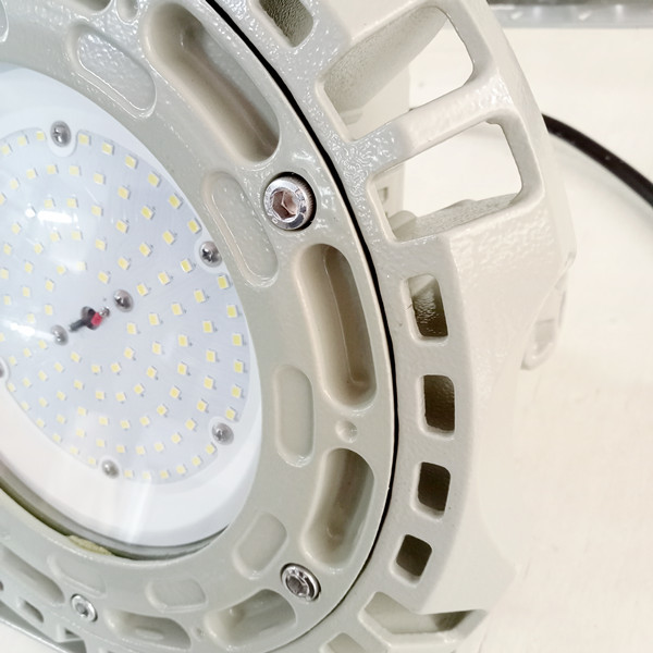 Flat Explosion Proof Led High Bay Lights 5000k ATEX Waterproof 120W Ip66