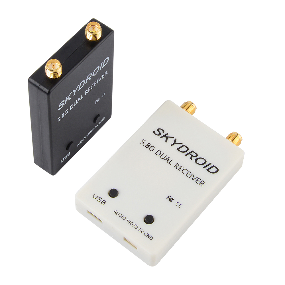 Skydroid 5.8Ghz 150CH True Diversity FPV Receiver For Android Tablets And Smartphones Plastic VR Headset With UVC OTG Monitor