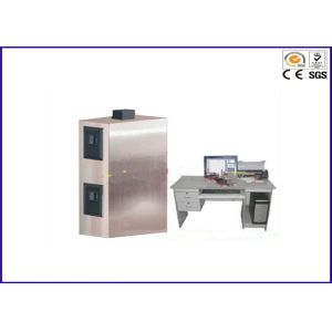 Automatic Vertical Fire Testing Equipment , Flammability Burning Testing Machine