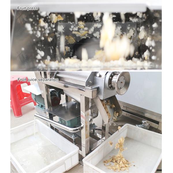 Washing and juicing production line Fruit Orange Leaves Vegetables sward beans soybeans processing production Machine