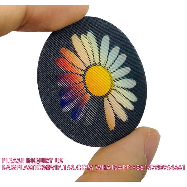 Custom High Definition 3D Lenticular Pictures TPU Plastic Label Card Eco-Friendly TPU 3D Lenticular Patch Lenticular