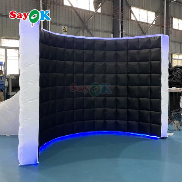 inflatable photobooth wall