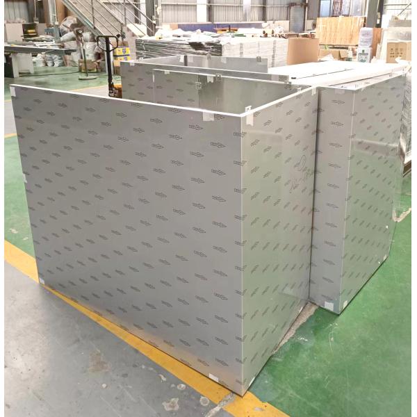 Various Color Options Decorative Aluminum Honeycomb Composite Panel For Facade Wall Cladding