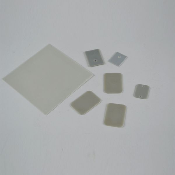 Aluminum Nitride Ceramic Plate Disc Industrial Ceramic Bending Processing Service