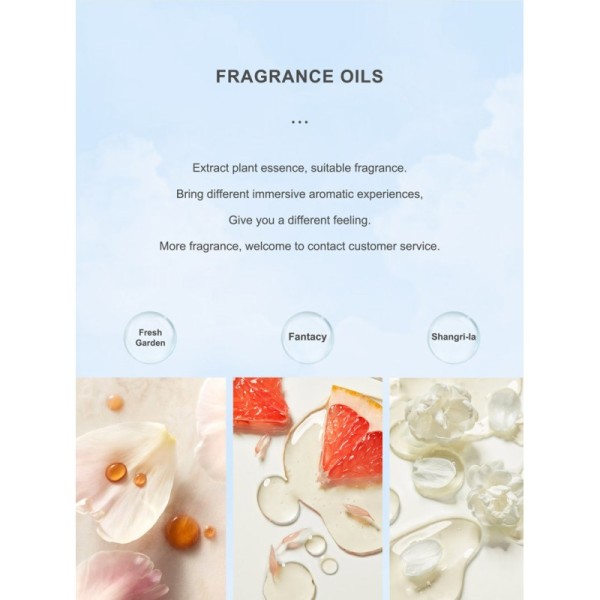 5V Two Fluid Atomization Aroma Diffuser Machine with 150ml Oil Capacity and 200m² Coverage Area