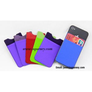 Wholesale New Style Lycra Smart wallet with 3M Sticker from china suppliers