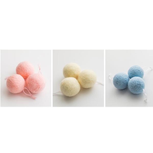 6 Cm Hanging Wool Felt Balls 6 Pure Colors For Creating Sweet Atmosphere