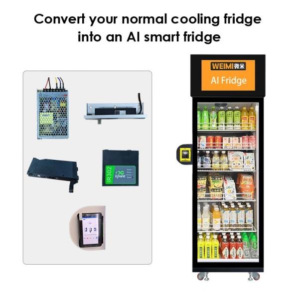 AI Vending Machine Kit for Fridge Conversion with Card Reader