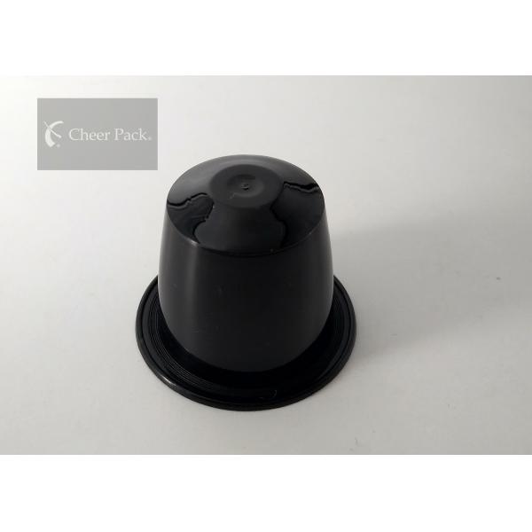 Black Color Enteric Coated Coffee Machine Refillable Capsules Empty Capacity 8 Gram
