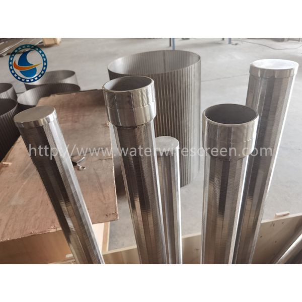 6-5/8" Diameter Profile ISO Johnson Wire Screen With 0.04" Gap
