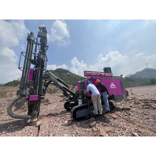 Automatic Drilling Rig With Rod Changing System Mining Drilling Machine Hydraulic DTH Drilling Rig