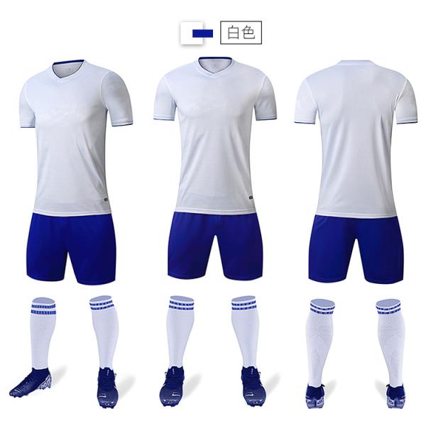 Polyester Material Cheap high quality Soccer Uniform Set soccer jersey top shorts custom logo custom soccer jersey