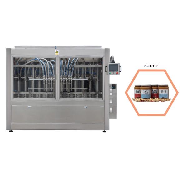 Electric Sauce Bottling Equipment Ketchup Sauce Filling Machine 0.6Map Air pressure
