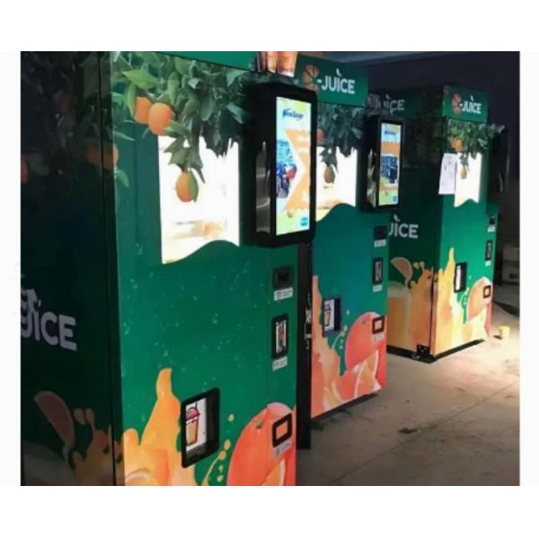 Self Service Automatic Juice Vending Machine Smart Fresh Juice Vending Machines