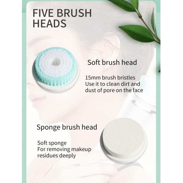 2 Speed Spin Soft Bristles Deep Cleansing Facial Machine
