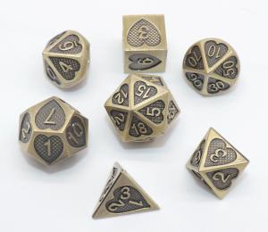 Wholesale Practical Tabletop Gaming Dice Set Neat Sharp Edges Manual Grinding from china suppliers