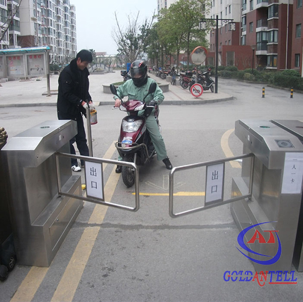 Infrared Rays Electronic Swing Barrier Gate With Alarm Function For Residential Community