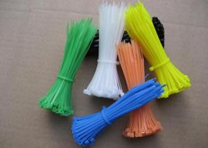 China Colorful Nylon Tie Wraps Cable Ties Nylon Cable Ties High Tensile Strength on sale