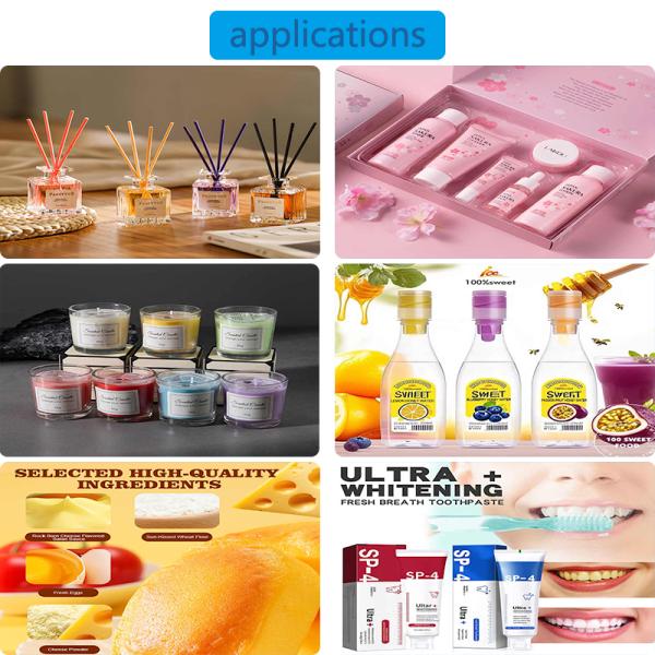 High Concentrated Authentic Blueberry Flavor Toothpaste Perfume with Free Sample for Safe Ingestion