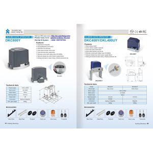 AC Sliding Gate Opener Motor Reducer