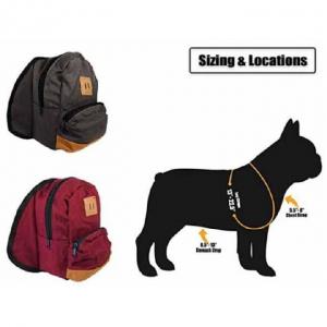 China EN71 Softback Dog Harness Backpack For Daily Walking on sale