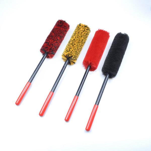 Superfine Microfiber Wheel Brush Auto Wheel Rim Cleaning Brush Customized