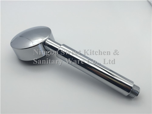 ABS material single function high quality chromed shower hand spray shower classic model