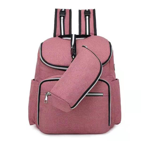 2 In1 Infant Baby Diaper Backpack Mami Mummy Bag With USB Charger