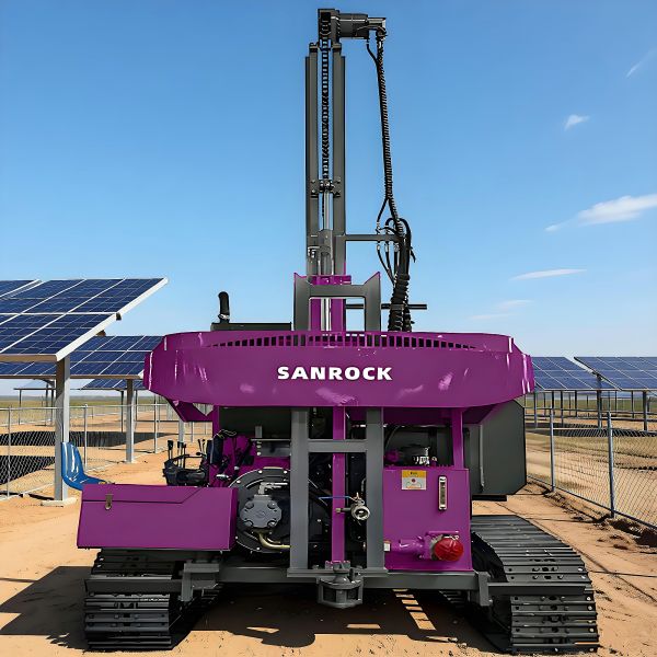 Diesel Pile Driver Urban Development Engineering Drilling Rig Ground Screw Pile Drilling Machine