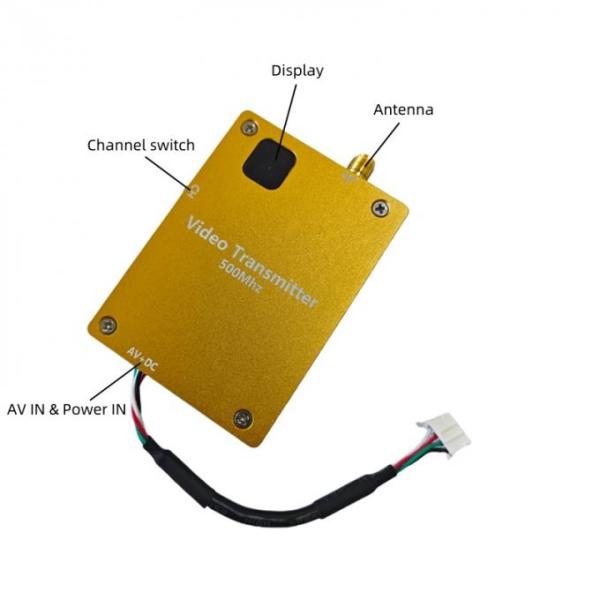 700Mhz FPV Analog Video Transmitter With Long Range Wireless VTX For UAV Video TX 0