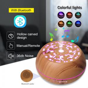 China 550ml Electric Essential Oil Aroma Diffuser with Remote and Bluetooth Speaker Household Favorite on sale