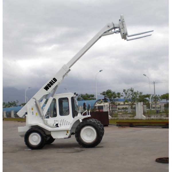 4 Wheel Drive EPA Diesel Engine Telescopic Handler 2.5T load Telescopic Forklift 4WD Telehandler