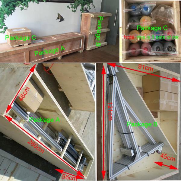 Outside 3D Mural Decor Vertical Direct to Wall Printer