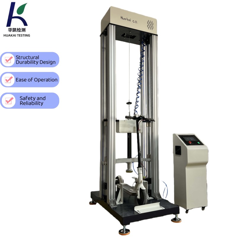 Touch Screen Controlled Bicycle Frame Weight Impact Testing Machine Frame/Fork Assembly Impact Testing Machine