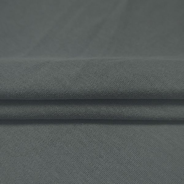 Factory Wholesale Solid Fabric 100 Cotton Material Knit Interlock Fabric for Men Shirt