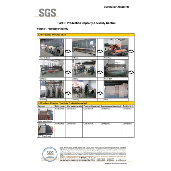 Colourful Integrated Non-Pressure Solar Water Heater with CE