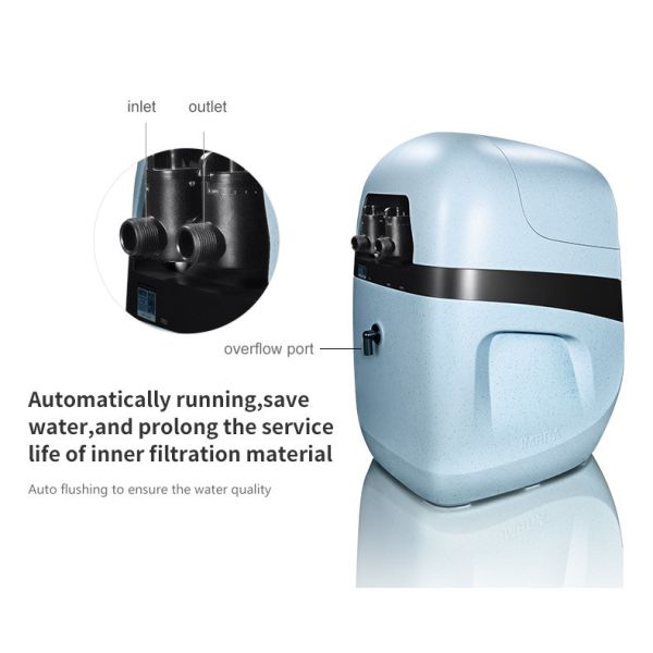 Multiscene 12.5Liters Water Softening System Rustproof For House