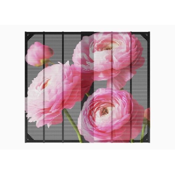 P2.6 LED Grille Display High Brightness For Shopping Malls Glass Windows SDK Digital Poster