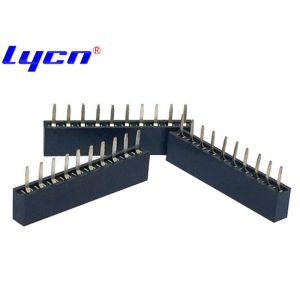 Wholesale DIP 180 Degree Straight Female Header 5.0mm Height U Type Terminal from china suppliers