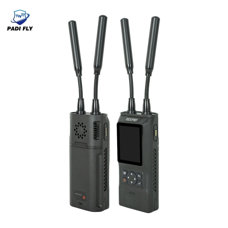 Portable Ultra-Wideband UAV Detection System 100MHz-8000MHz 1km Effective Drone Detection Range