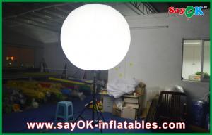 Wholesale Stand White Inflatable Lighting Decoration Air Balloons For Advertising Of Business from china suppliers