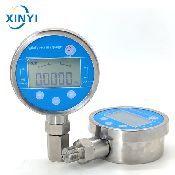 Radial Direction Mounting High Precision 0.5% FS Digital Water Pressure Gauge