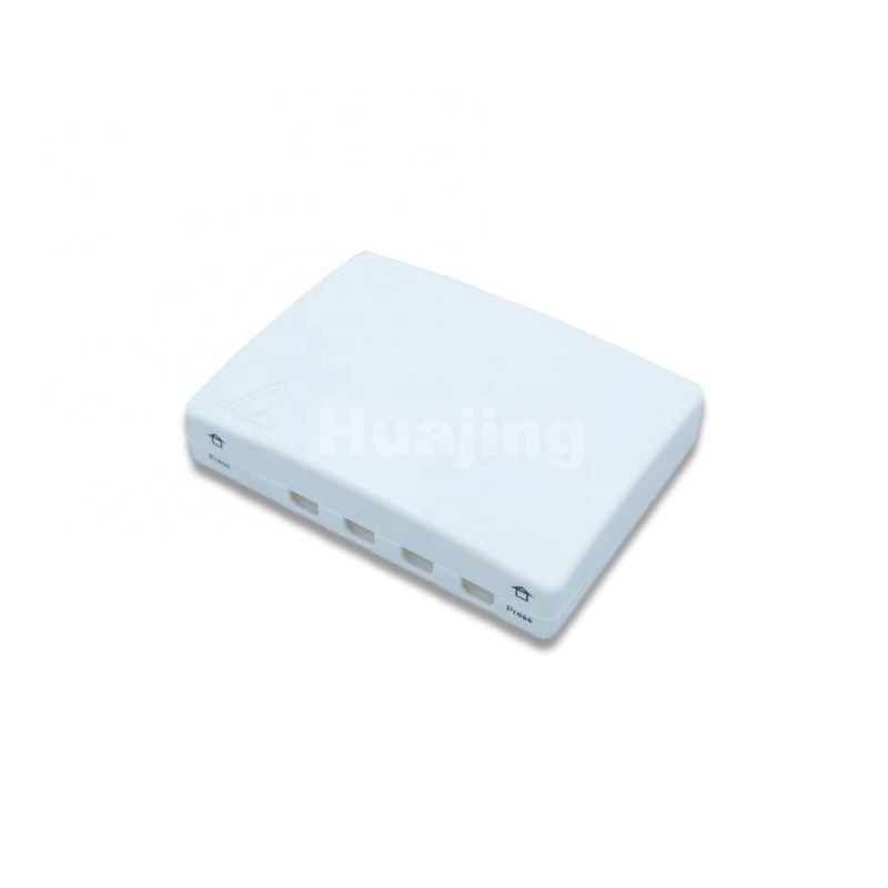 Indoor Optical Fiber Terminal Box With Four SC Adapter Interfaces