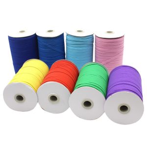 Wholesale Cheapest Waterproof Round Elastic Rubber Rope Fabric Elastic Band