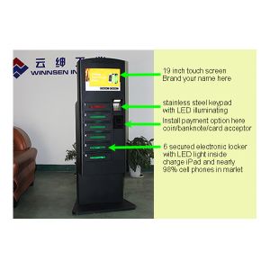 Wholesale Customized Cell Phone Charging Station With Metal Keypad And LED from china suppliers