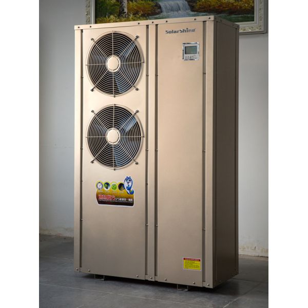 Durable High Efficiency Heat Pump Water Heater Golden Color CE Certification