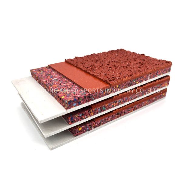 High Durability Sandwich System Running Track with Excellent Weather Resistance