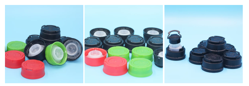 Custom Plastic Industrial HDPE Engine Oil Bottle Caps In Any Color