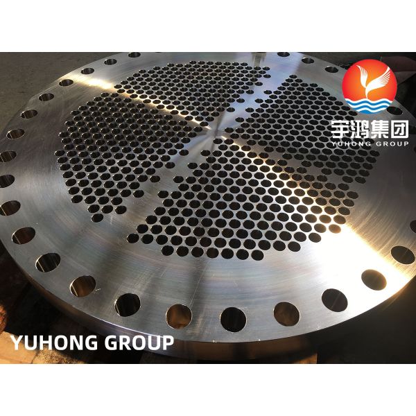 ASTM A182 F316L 1.4404 Corrosion Resistance Tubesheet مبادل حراري