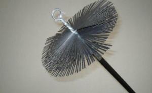China Chimney Sweeping Brush Flat Steel Wire on sale